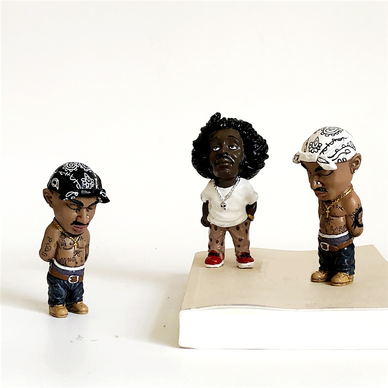 Mini rapper best sale figures set